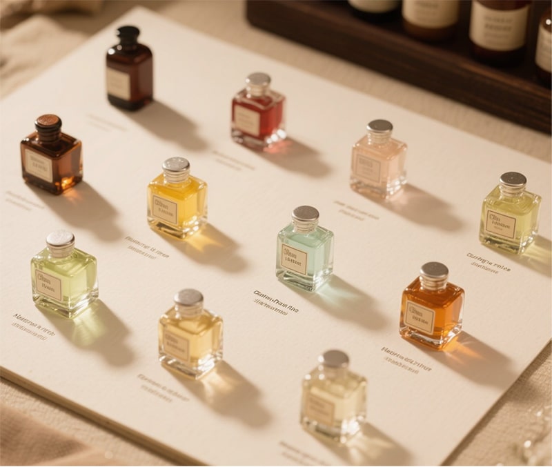 Escolhendo perfume de perfume - Introdução à série de fragrâncias