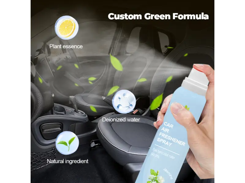 ​Refresque o ar dentro do seu veículo enquanto elimina odores.