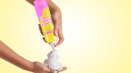 Compartilhamento de remessa de espuma de banho