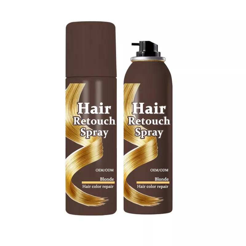 Spray de retoque capilar protetor de fixação de cor de longa duração