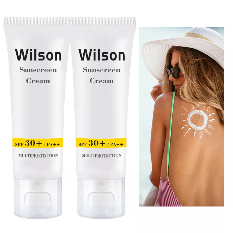 Creme protetor solar ultra transparente e resistente à água com toque seco